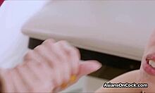 pervy doc pounds asian patient's tight ass 😈🍑