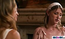 oops i got three new girlfriends n we're all lesbianin' it up now