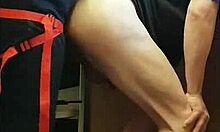 pegging boyfriend's ass to mouth in kitchen cornfield bathroom like a public slut