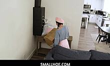 tiny asian kimmy kimm fucked hard by new neighbor upstairs