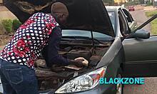 oh man my car broke down n this stranger helped then fucked my chubby ebony curves so good!!