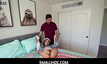 tiny asian kimmy kimm fucked hard by new neighbor upstairs