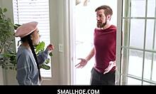 tiny asian kimmy kimm fucked hard by new neighbor upstairs