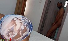 Pounded by friend's husband on her bed