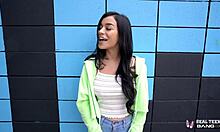 Real 18+ savannah sixx fucked hard during porn casting interview