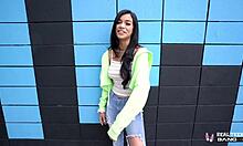 Real 18+ savannah sixx fucked hard during porn casting interview