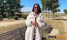 Paris back slaying that black babe dick in rough doggy 😈🍆