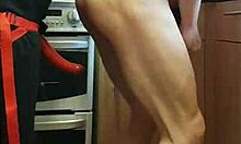 pegging boyfriend's ass to mouth in kitchen cornfield bathroom like a public slut