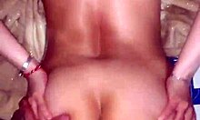 stepdad takes my tight ass after bunking together all night