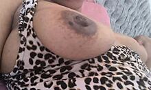 i love flashing my sweaty tits she's so horny for all-night sex