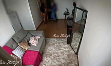 water delivery guy made me cum hard, then cuckold fucked my wet pussy