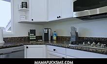 tricia oaks stepmom catches stepson jerking off and swallows his full load pov