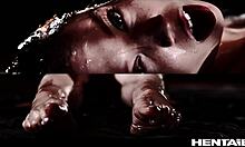 wanna see this horny petite teen birth alien eggs on monster cock? oviposition creampie ahegao madness