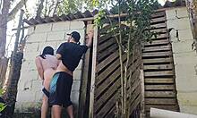 Builder arrives for quote can't resist my tempting ass