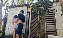 Builder arrives for quote can't resist my tempting ass