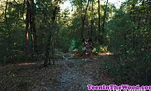 Latina Teen Roughly Fucked by Dominant Stalker Neighbor