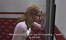 Trapped watching bestie fucked rough in bathroom sims 4 animation 😈🚿💦