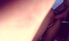 Petite Asian princess pussy wrecked hard by fan's massive creampie load