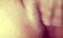 watch my tiny foreskin dick spurt while young girlfriend squirts on her juicy tits and pussy