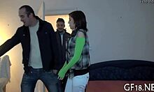 boyfriend sold his sweet teen... wanna see her used?