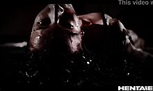 wanna see this horny petite teen birth alien eggs on monster cock? oviposition creampie ahegao madness