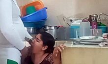 kitchen quickie risk wife walks in any second now