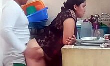 kitchen quickie risk wife walks in any second now