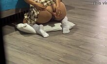 Latina Schoolgirl Destroys Her Ass With Toy For Perverted Stepdad