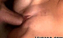 mature granny milf blows teen cock before anal orgasm farting cumshot