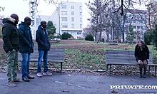 silvia soprano's wild interracial gangbang debut with double penetration and facials