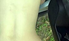 damn that thick white girl gets naked bent over fucked outdoors in daylight