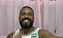 Homemade Brazilian housewife gets intimate massage turning into rough anal assfucking bent over doggystyle