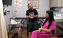 innocent tampa uni physical hides selena sativa's anal toys and gaping nurse exam