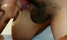 rossy ebony latina slut tries sexy lingerie then takes monster cumshot pounding