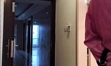 ASIAN LADYBOY STROKES DICK FLASHES WOMAN THEN CUMS HARD