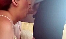 mtf asian redhead trap deepthroats interracial cock swallows every cum drop