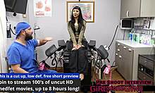 innocent tampa uni physical hides selena sativa's anal toys and gaping nurse exam