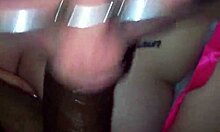 Emily's White Girl Mouth Devours Massive Black Cock Deepthroat