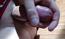 hot bisexual tattooed cutie relaxes with solo cum fetish play