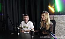 Yasmin Pariz Delivers Sloppy Intense Blowjob on Skinny Cock