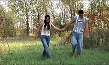 your step grandma spreads wide for young cock doesn't she