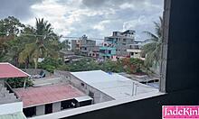 Street stranger takes me to construction site for intense hookup