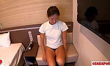 Sexy Muscular Japanese Babe Aki Enjoys Intense Bedroom Sex