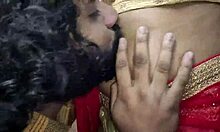 indian village couple licks asses in foreplay before hardcore girlfriend pounding