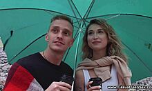 seaside teen iris 18+ hookup starts with endless kisses then turns into wild anal ride and creampie finish 😘🍑🌊