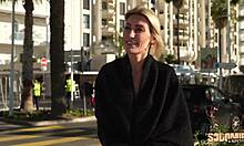 Anouk Blonde Milf Takes Cock in Every Hole During Mmf Threesome