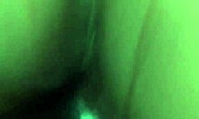 ebony ghetto pussy creampied doggystyle bent over quickie