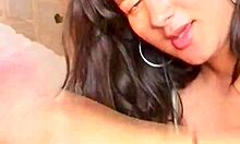 ⭐ ruffled hair maid gropes huge tits screams in lingerie passion with lover 😍🔥