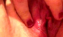 Petite solo babe spreads legs fingering dripping wet juicy pussy hard