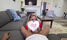 Freaky Stepsis Lets Me Grope Huge Natural Tits